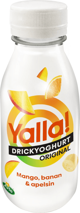 Drickyoghurt Mango, Banan & Apelsin 0,5%