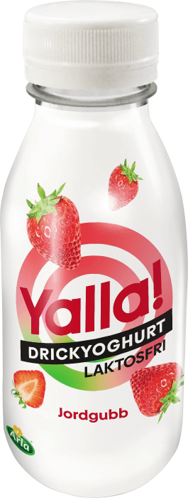 Drickyoghurt Jordgubb Laktosfri 0,5%