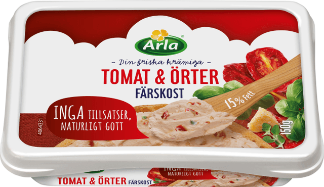 Färskost Tomat & Örter 15%