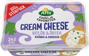 Cream cheese Vitlök & Ört Familjefavoriter