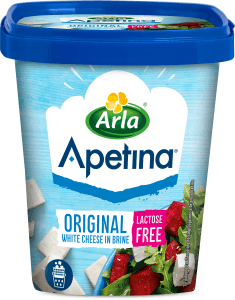 Vitost tärnad i lake laktosfri