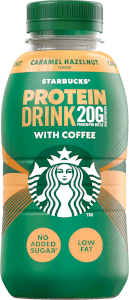 Proteindryck med Kaffe Caramel Hazelnut