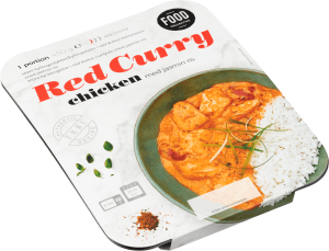 Red Curry Chicken med Jasminris