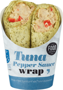 Wrap Tuna & Peppar Sauce