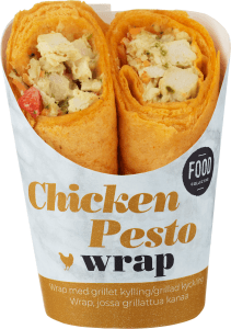 Wrap Chicken & Pesto