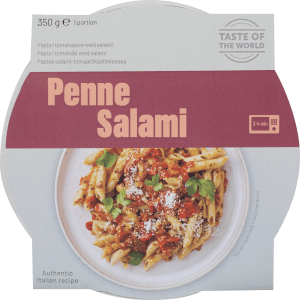 Färdigmat Penne Salami