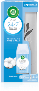 Starterkit Automatisk Doftspray Soft Cotton