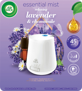 Doftdiffuser Starterkit Essential Mist Relaxing Lavender & Chamomile
