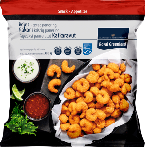 Räkor Sprödpanerade Fryst MSC