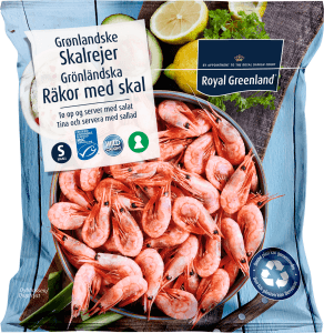 Räkor med Skal S MSC Frysta