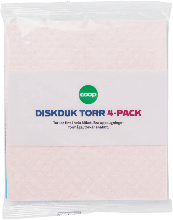 Diskduk Torr 4-pack