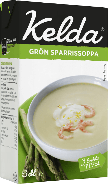 Grön Sparrissoppa