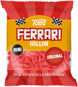 Godispåse Mini Ferrari Hallonsmak Original