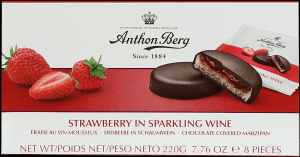 Praliner Jordgubbar i Mousserande Vin