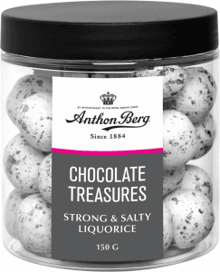 Chokladdragéer Stark & Salt Lakrits