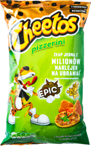 Cheetos med Pizzasamak Frito Lay