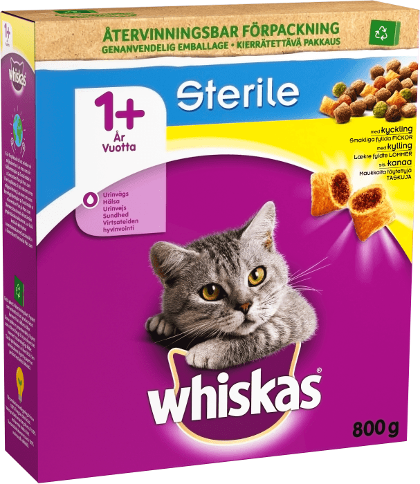 Kattmat Kyckling Sterile