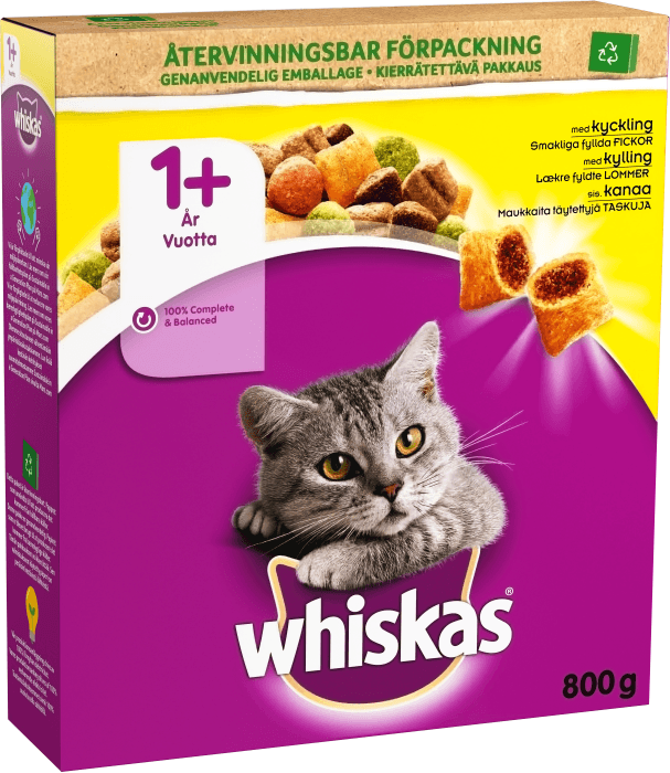 Kattmat Kyckling