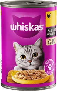 Kattmat Kyckling i sås