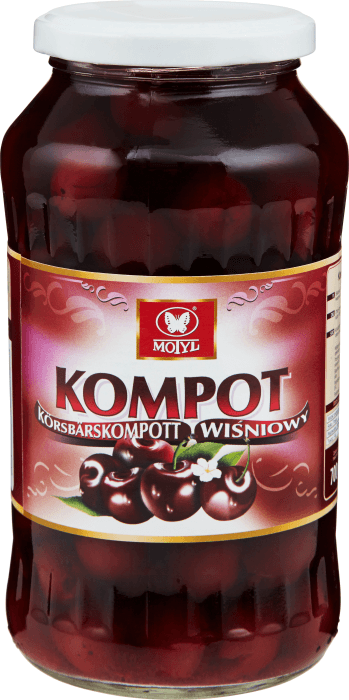 Körsbärskompott