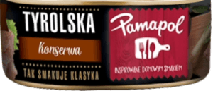 Konserverat Fläskkött Tyrolska