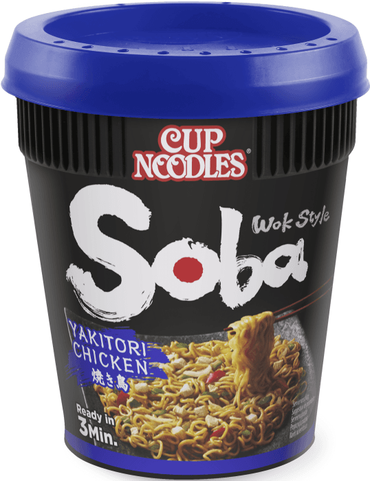 Soba Cup Yakitori Chicken