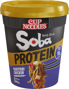 Nudlar i kopp Soba Cup Protein Yakitori Chicken