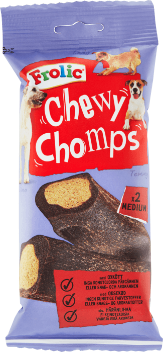 Chewy Chomps Hundgodis Oxkött