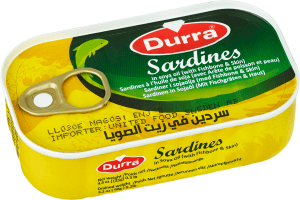 Sardiner i solrosolja