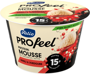 PROfeel Proteinmousse Vanilj & Jordgubb