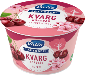 Kvarg Körsbär Laktosfri 7%