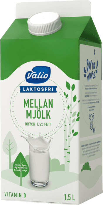 Mellanmjölk Laktosfri 1,5%