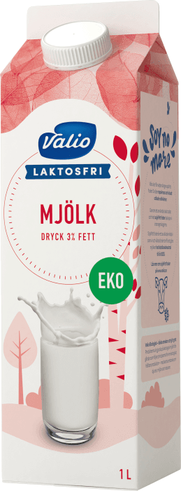 Mjölkdryck Laktosfri Ekologisk 3%