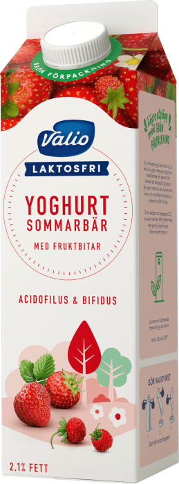 Yoghurt Sommarbär Laktosfri 2,1%