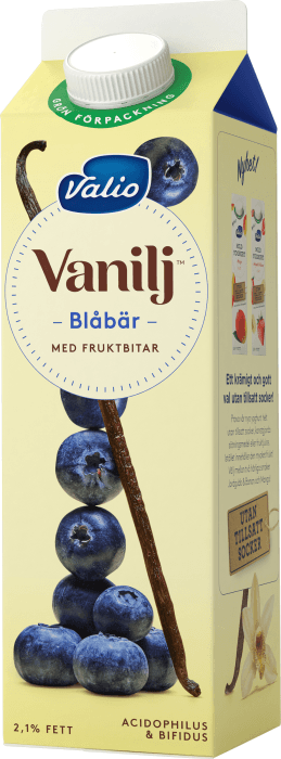 Vaniljyoghurt Blåbär 2,1%