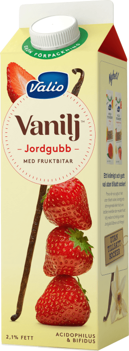 Yoghurt Vanilj & Jordgubb 2,1%