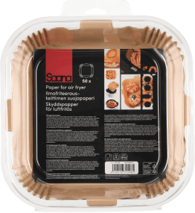 Fyrkantiga Pappersfilter till Airfryer