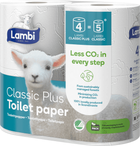 Toalettpapper Classic Plus