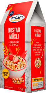 Jordgubb Äpple Rostad Müsli