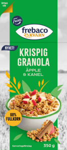Granola Krispig Äpple & Kanel