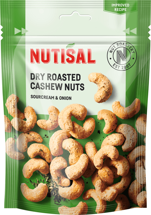 Cashewnötter Sourcream & Onion
