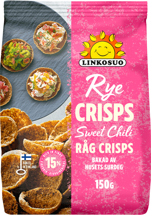Rågchips sweet chili
