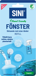 Rengöringstablett Fönster Refill