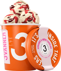 Glass Körsbär mörk choklad