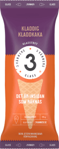 Glass Kladdig Kladdkaka Laktosfri, Glutenfri