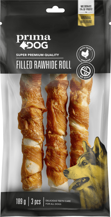 Fylld tuggrulle kyckling