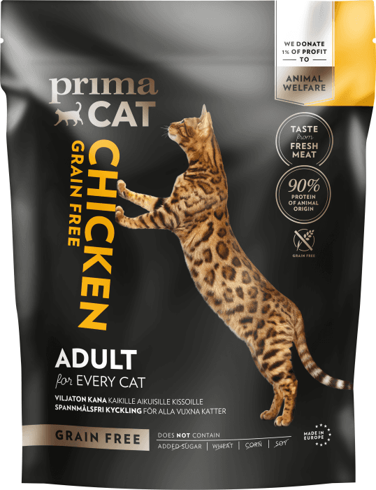 Kattmat Vuxen Kyckling