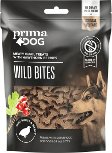 Hundgodis Wild Bites Vaktel