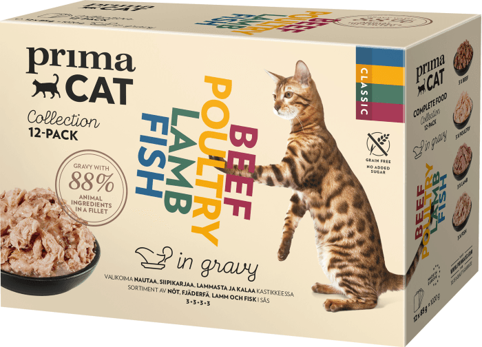 Kattmat Beef Poultry Lamb Fish