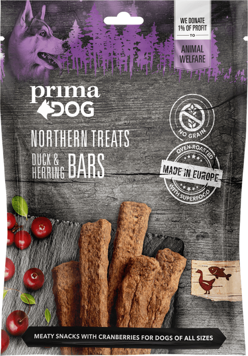 Duck Herring Bars Northern Treats Hundmat